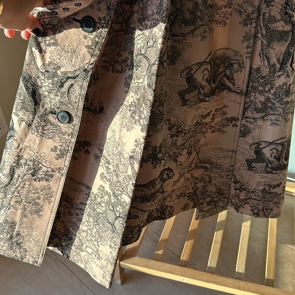 Christian Dior toile de Jouy Cruise Collection Coat - Picture 13 of 13